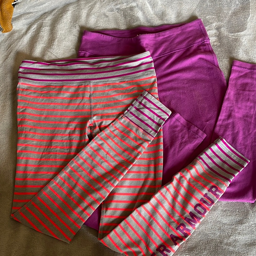 Set of 2 under armour leggings
